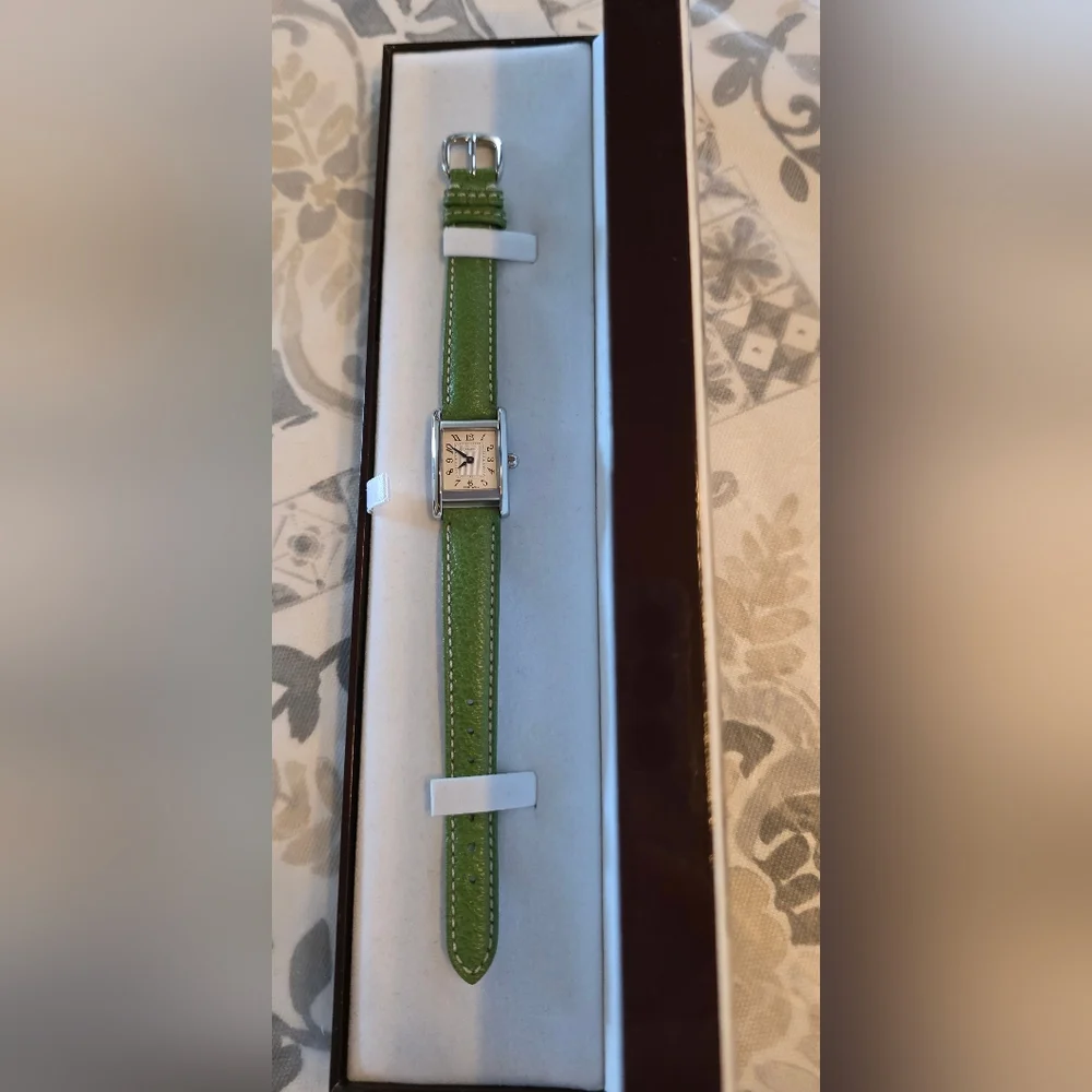 COACH MADISON TANK WATCH - FULL NORDSTROM SET, Rare New